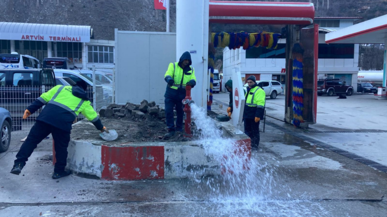 Artvin’de yangına karşı bakım onarım yapıldı