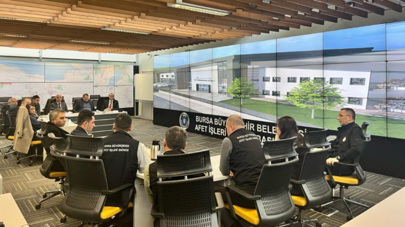 Bursa Büyükşehir’de ‘Afet yönetimi’ değerlendirmesi