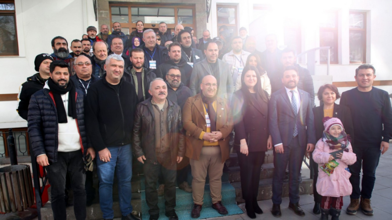 Yüzü aşkın gazeteci Çankırı’da buluştu