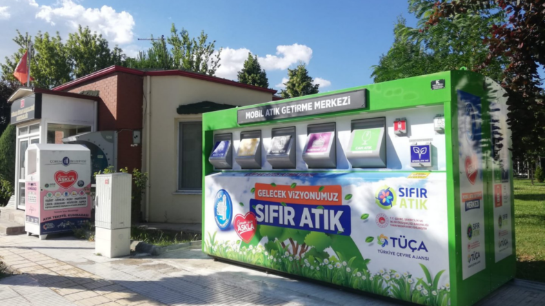 Çorum’da 1 yılda 153 ton geri kazanılabilir atık toplandı