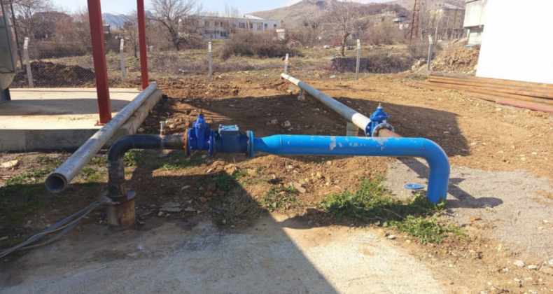 Açılan su kuyusuyla kesintinin önüne geçildi