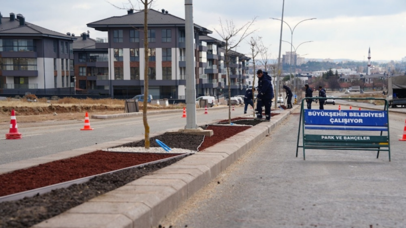 Eskişehir’de kuru peyzaj çalışmalarıyla su tasarrufu sağlanıyor