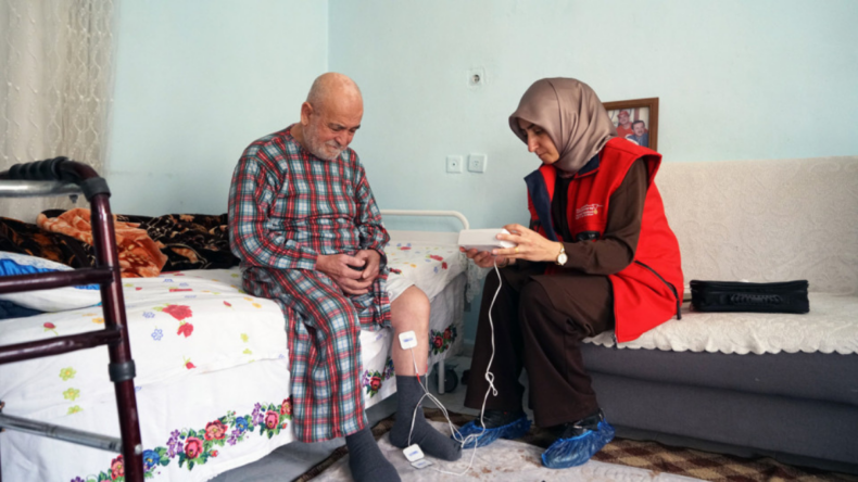 Kahramanmaraş’ta yalnız yaşayan yaşlılara özel destek