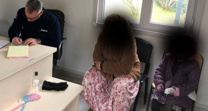 Sinop’ta dilencilere zabıta müdahalesi