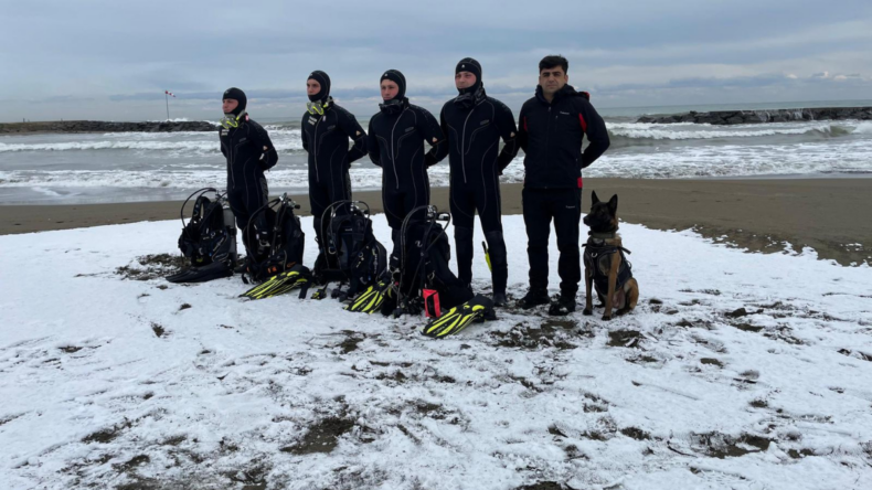 Trabzon’da zorlu eğitimi başarıyla geçtiler