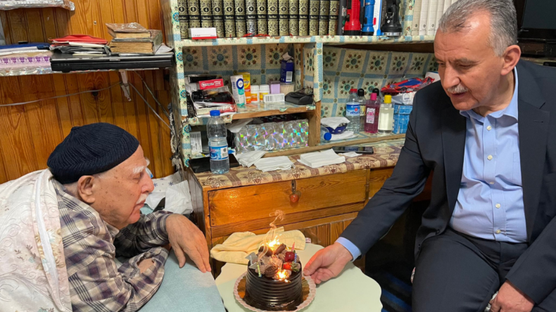 Çamlıdere’de başkandan iç ısıtan iftar ziyareti