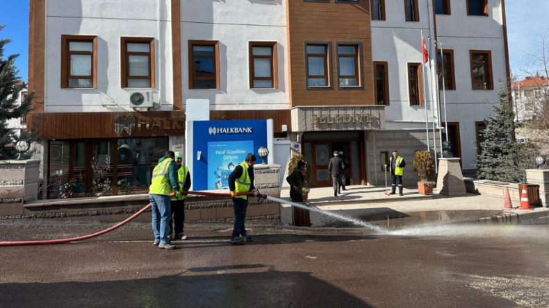 Çamlıdere’de Razaman temizliği sürüyor