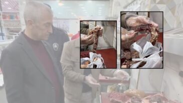 Gaziantep’te mide bulandıran görüntü, denetimle ortaya çıktı