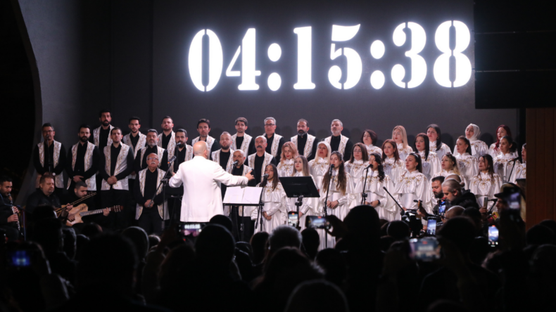 Hatay Medeniyetler Korosu duygu dolu anlar yaşattı