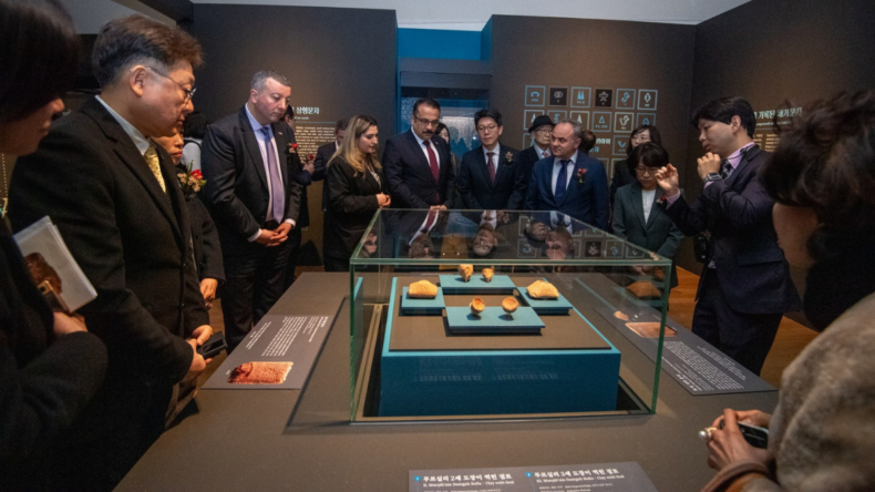 Hitit başkenti Çorum’un sergisi Güney Kore’de