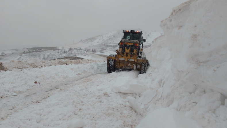 Kayseri’de kapalı yol kalmadı