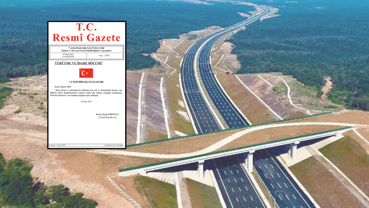 Resmi Gazete’de duyurulan karara göre bayram boyunca otoyolların ve Marmaray,