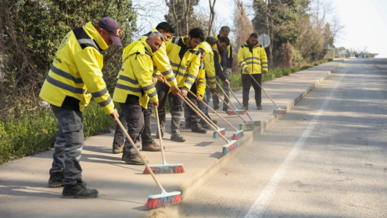 Samsun’da bahar temizliği çalışmaları başladı