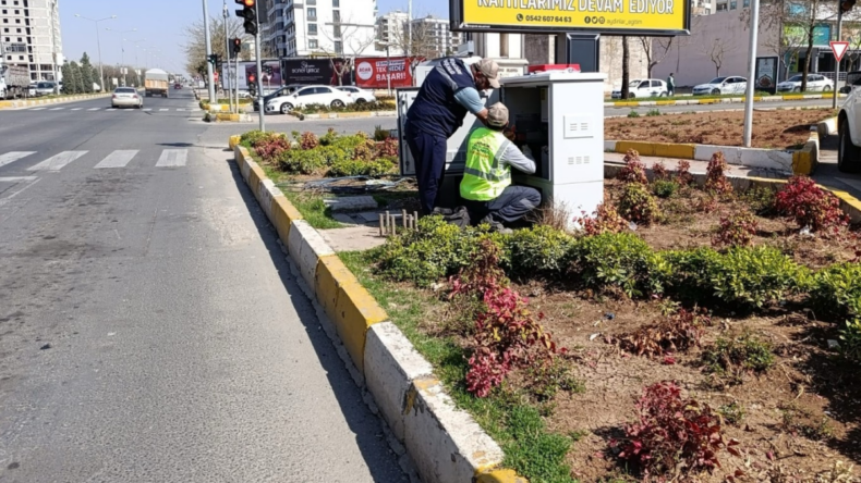 Şanlıurfa’da kavşaklara kesintisiz güç kaynağı kuruluyor