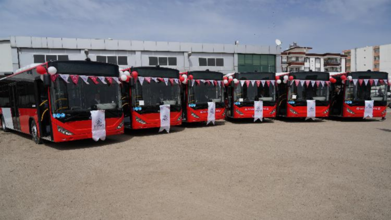 Adıyaman’a 10 yeni otobüs kazandırıldı