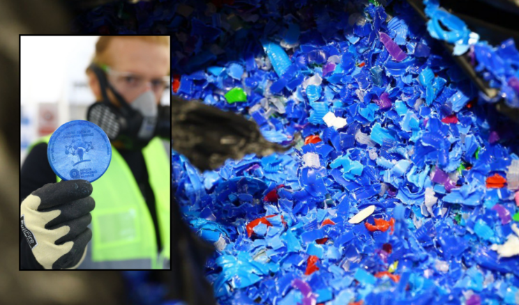 Antalya’da plastik kapaklar geri dönüşüyor