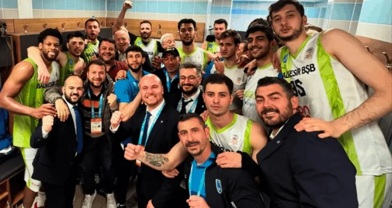 Balıkesir Büyükşehir Belediyespor adını Play-Off’a yazdırdı