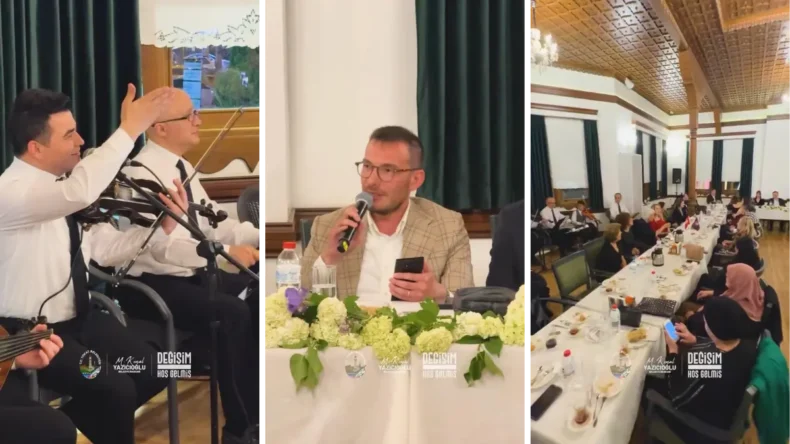 Başkan Yazıcıoğlu, gönül telini titreten şarkılara eşlik etti