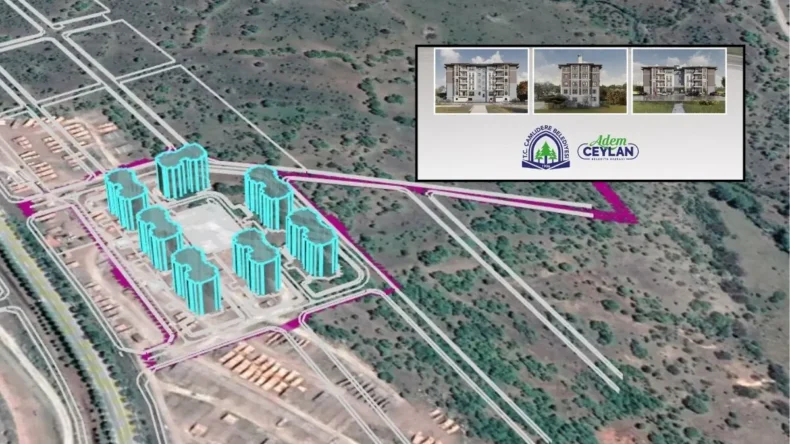 Çamlıdere’de 113 konut ve 12 dükkandan oluşan yaşam alanı yapılacak