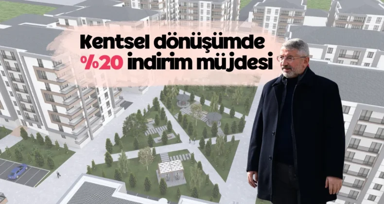 Çorum’da kentsel dönüşümde müjde! Yüzde 20 indirim…