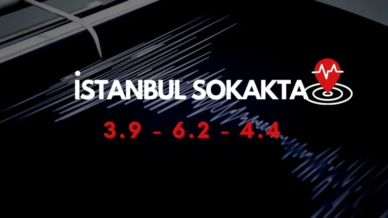 İstanbul’da 3 deprem hissedildi!