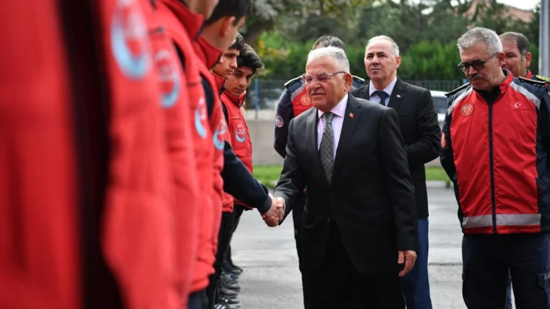 Kayseri’de itfaiye teşkilatı 6 yılda 103 milyonluk yatırım aldı