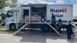 Hızır 41 Mobil Afet Tırı Kariyer Fuarı’nda sergilendi