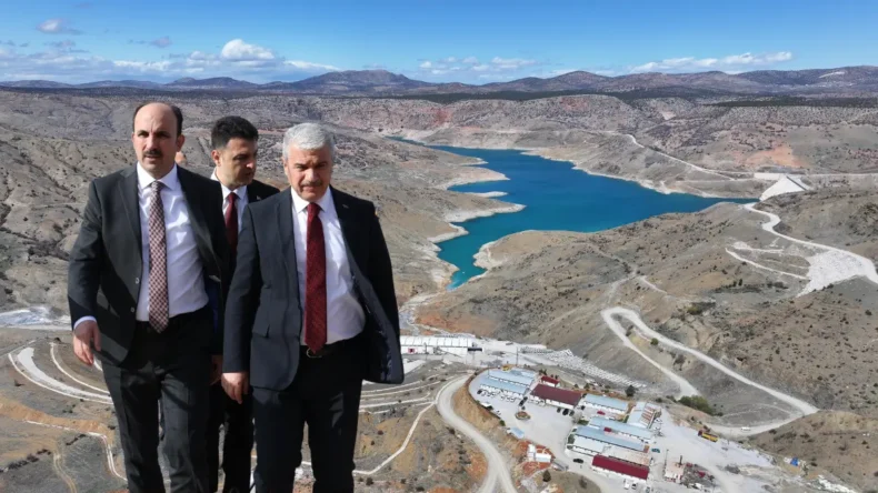 Konya protokolü projeleri yerinde inceledi