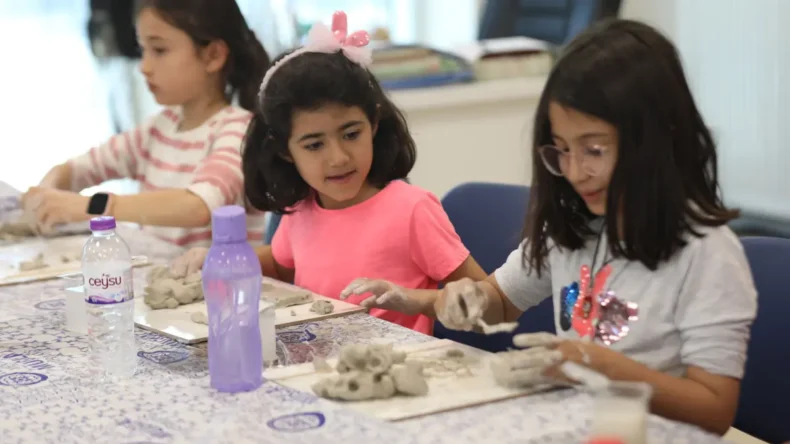 Muğla’da minik eller sanata dönüştü