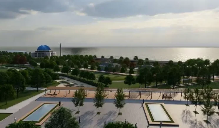 Karadeniz’in eşsiz manzarası Rize’de Millet Bahçesi’yle buluşuyor