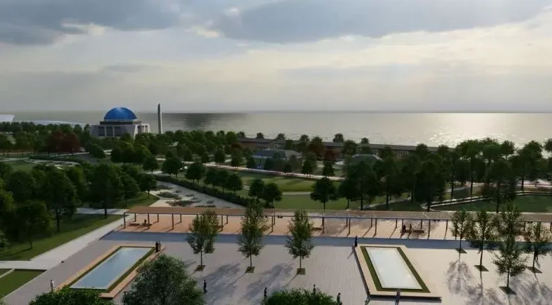 Karadeniz’in eşsiz manzarası Rize’de Millet Bahçesi’yle buluşuyor