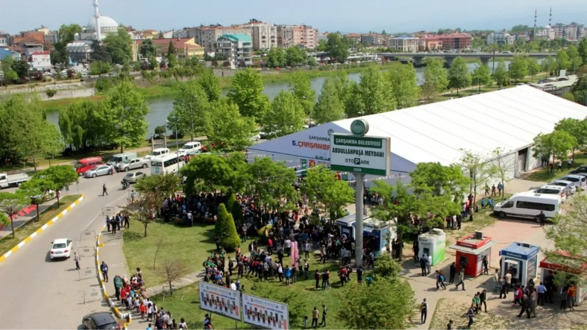 Samsun’un Çarşamba ilçesinde geleneksel hale gelen ve bu yıl 7’ncisi