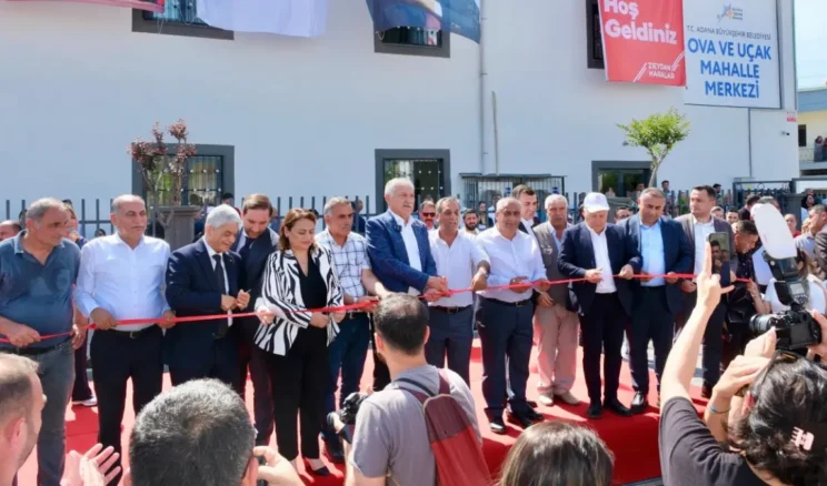 Adana’da Ova ve Uçak Mahalle Merkezi hizmet verecek
