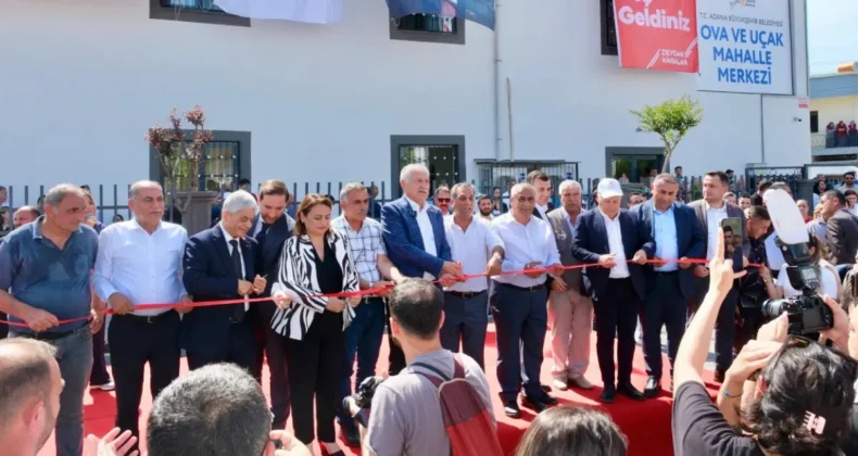 Adana’da Ova ve Uçak Mahalle Merkezi hizmet verecek