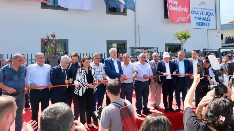 Adana’da Ova ve Uçak Mahalle Merkezi hizmet verecek