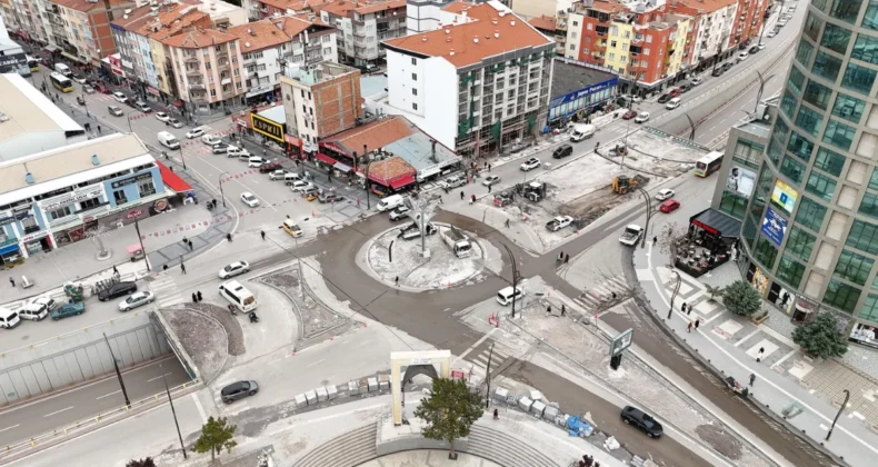 Aksaray’da kent geneli kavşak ve yol düzenlemesi başladı