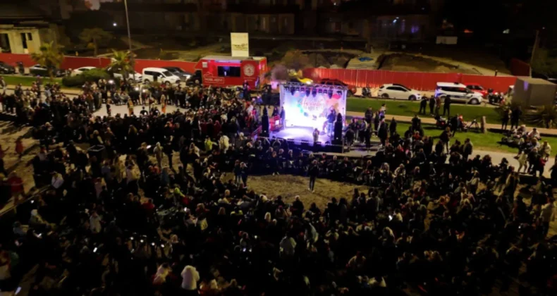 Atakum’da Hıdırellez kutlaması sabaha kadar sürdü