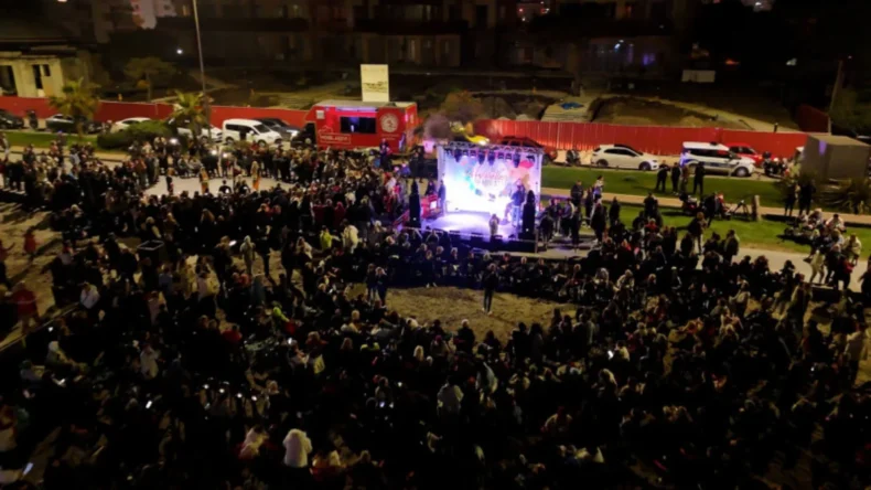 Atakum’da Hıdırellez kutlaması sabaha kadar sürdü