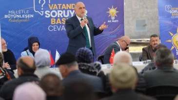 Başkan Sandıkçı Caniklilerle buluşmaya devam ediyor