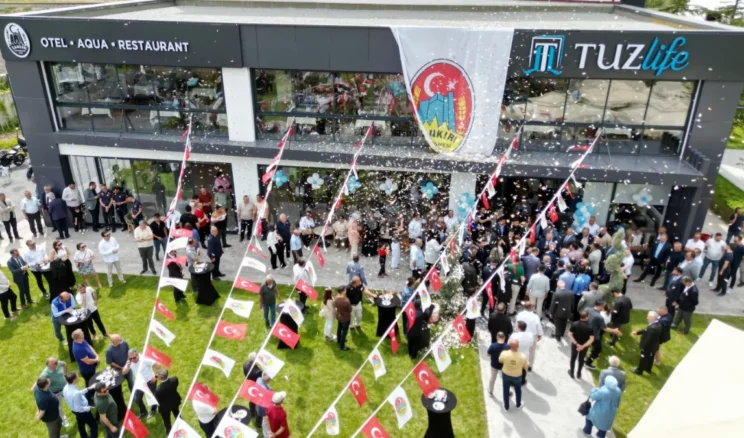 Çankırı’da turizm hamlesi! Tuzlife Otel’in açılışı yapıldı