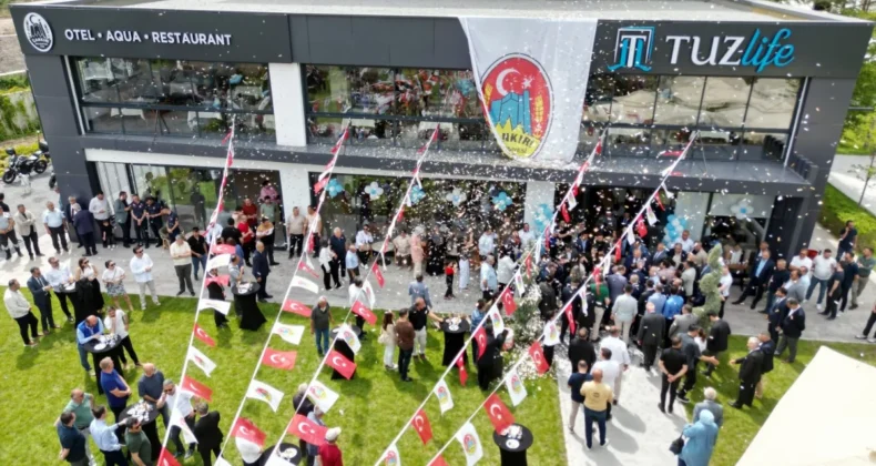 Çankırı’da turizm hamlesi! Tuzlife Otel’in açılışı yapıldı