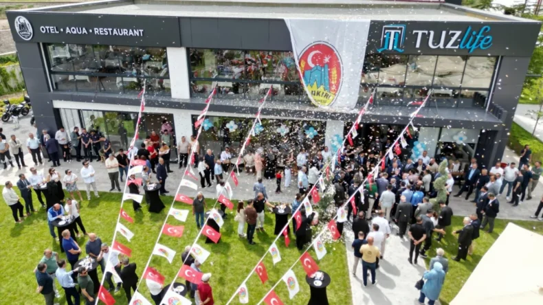Çankırı’da turizm hamlesi! Tuzlife Otel’in açılışı yapıldı