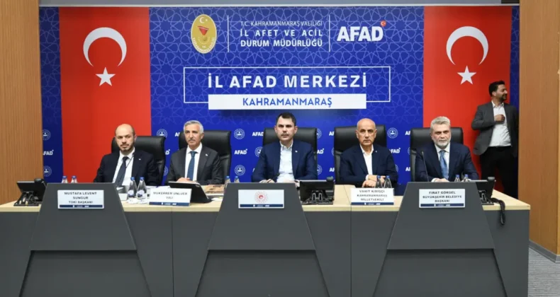 Kahramanmaraş’ta yıl sonuna kadar 74 bin konut ve iş yeri teslim edilecek