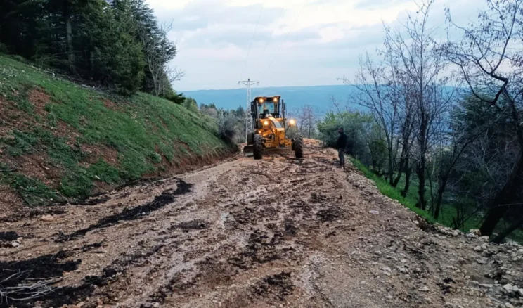 Kahramanmaraş’ta yağışın getirdiği olumsuzluklar ortadan kaldırılıyor