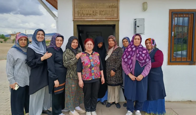 Kırıkkaleli kadınlar konakta buluşup ev ekonomisine katkı sağlıyor