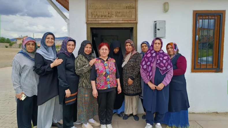 Kırıkkaleli kadınlar konakta buluşup ev ekonomisine katkı sağlıyor