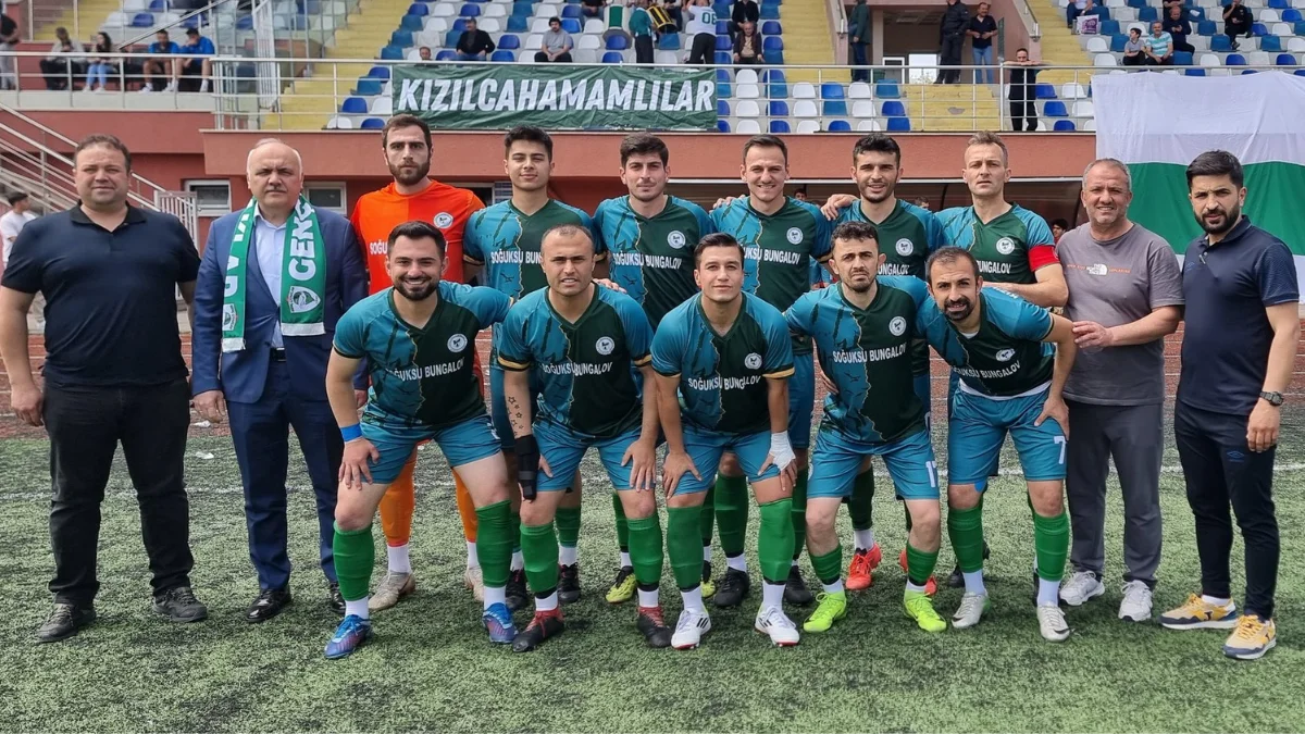 Ankara 1.Amatör Ligi Play-Off Turu’nda Kızılcahamam Belediyespor, Yenimahalle Hasan Doğan