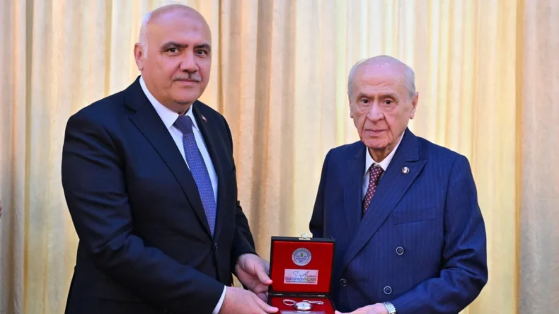 MHP Lideri Devlet Bahçeli Kızılcahamam’daydı