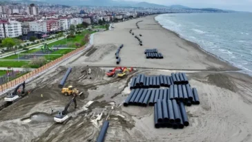 Samsun’da Atakum sahile dev yatırım