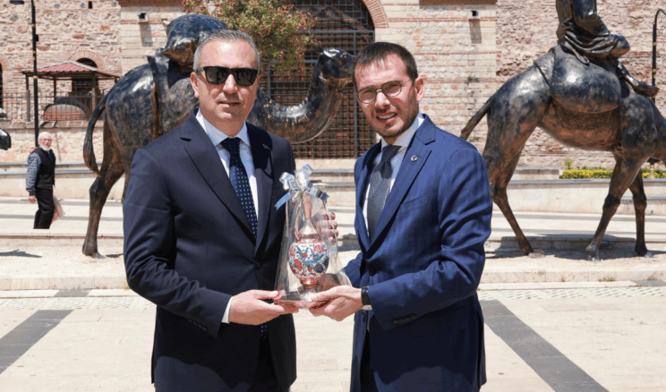 Çalışmalarıyla dikkat çeken Sivas ve Tokat Belediye başkanları buluştu